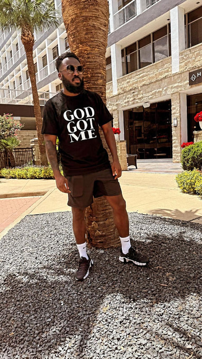 'GOD GOT ME' T-shirt (slim fit)