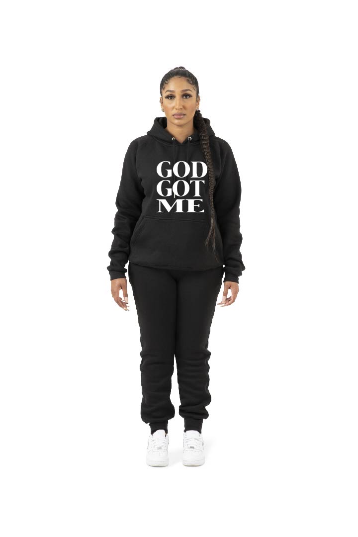 Women's 'GOD GOT ME' Hoodie (slim fit)